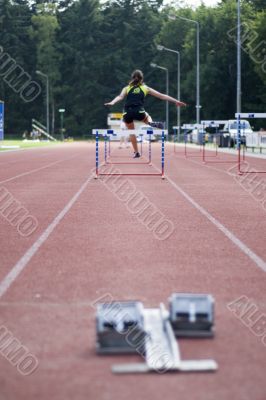 taking hurdles