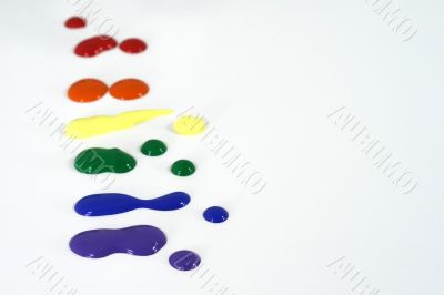 Paint drops Paint drops