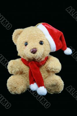santa teddy bear