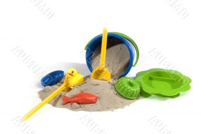 play-set for sand