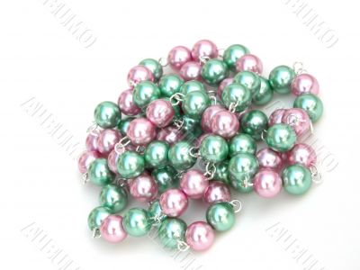 Pearl necklace. Pearl necklace.