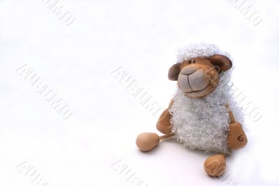 Curly sheep. Curly sheep.