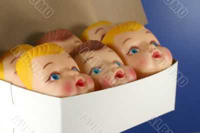 Box of Doll Faces