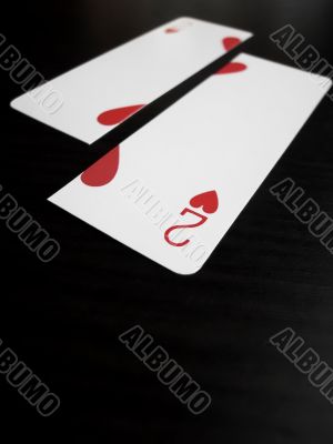 Two of Hearts Divided Two of Hearts Divided