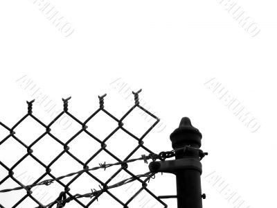 Fence Silhouette Fence Silhouette