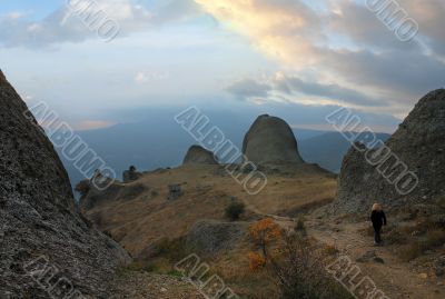 Crimea. Mountain Demerdzhi Crimea. Mountain Demerdzhi