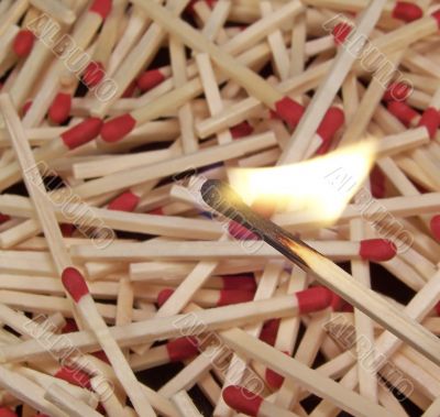 Burning Match