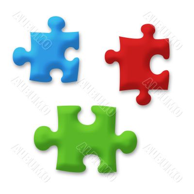 Three puzzles Three puzzles