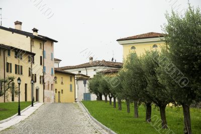 Traditional Italian village