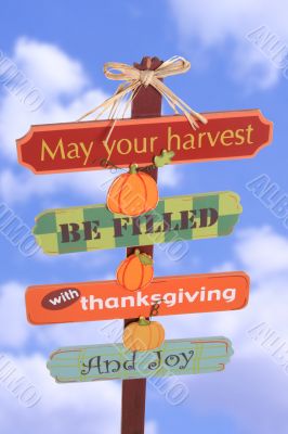 Thanksgiving Sign