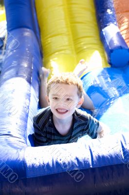 Bottom of Water Slide