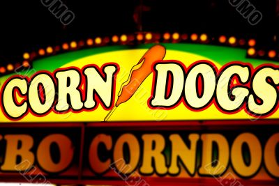 Corn Dog Sign Corn Dog Sign