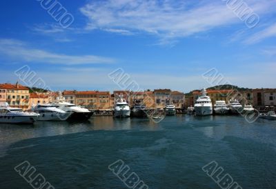 Saint Tropez quay