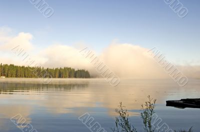 Morning on Lake Morning on Lake