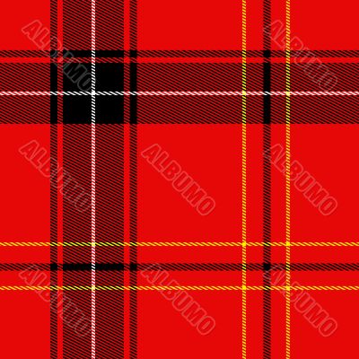 Piece of tartan