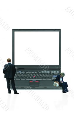 Laptop user