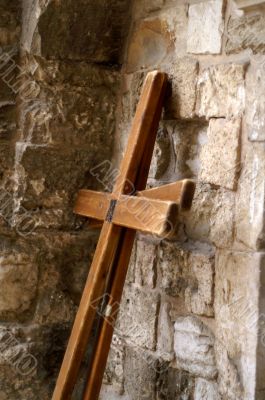 A cross in Jerusalem A cross in Jerusalem