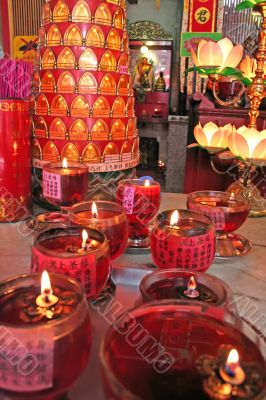 Chinese altar