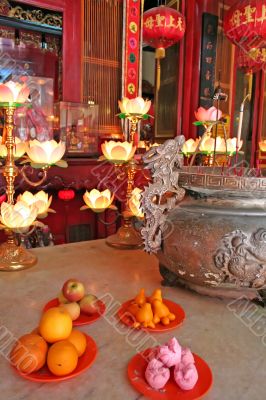 Chinese altar