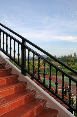 Outdoor stairs