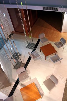 Modern meeting area