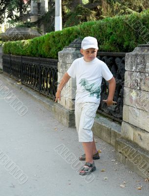 boy in park boy in park