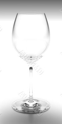 Wine Glass Black &amp; White