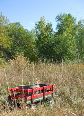 Forgotten Little Red Wagon