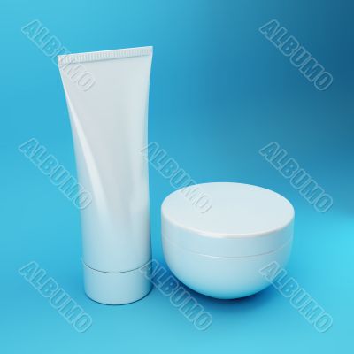 Cosmetic Products 5 - Blue