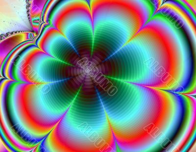 Colorful flower