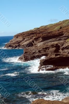 Rocky Makapu`u Beach Hawaii