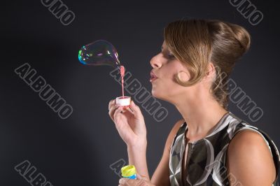 Blowing bubbles