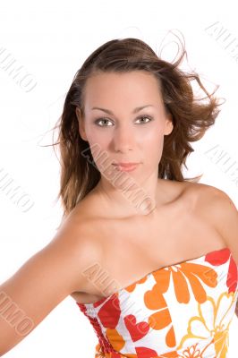 Gorgeous brunette Gorgeous brunette