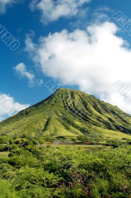 Green Mountain in Hawaii