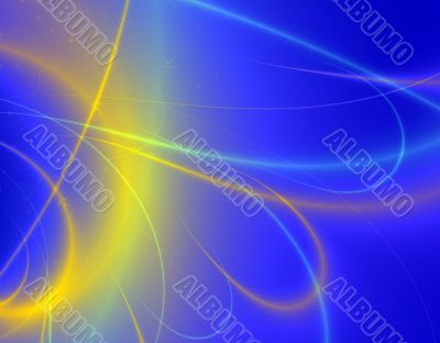 Blue curves