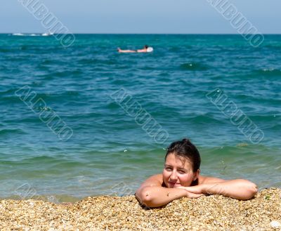 woman at the sea woman at the sea