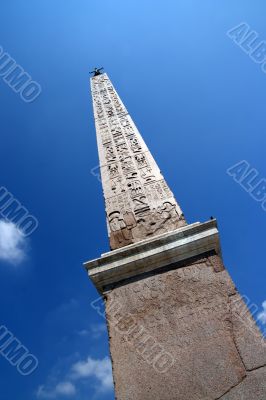 piazza del popolo obelisk