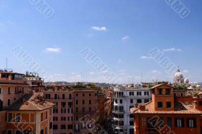 rooftops in rome