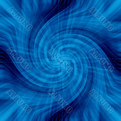 blue abstract composition