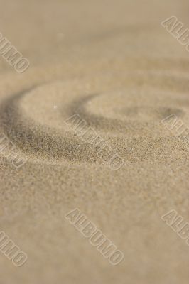 sand on the beach