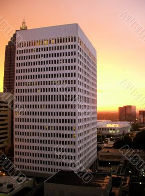 Skyline of Midtown Atlanta Georgia