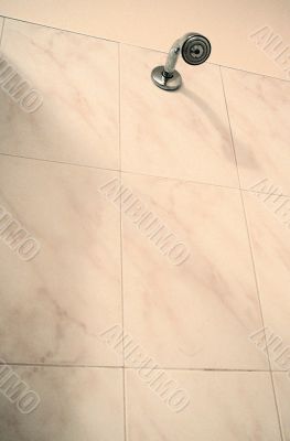 Shower Head in Bathroom