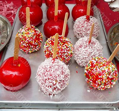 Red Candy Apples