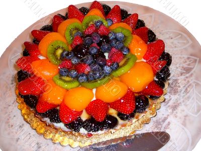 Elegant Fruit Tart Pastry