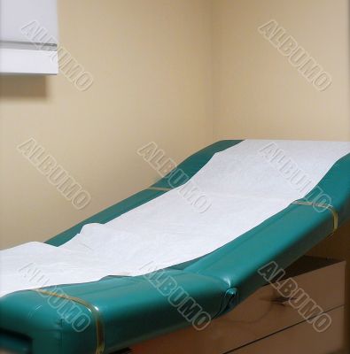 Examination Table in Hospital