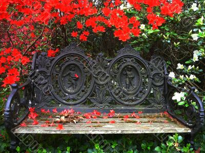 Elaborate Garden Bench Elaborate Garden Bench