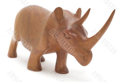 wood rhinoceros