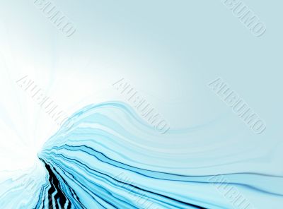 Abstraction white background