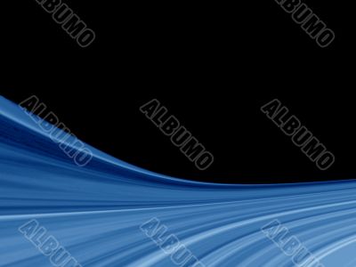 Abstraction blue background