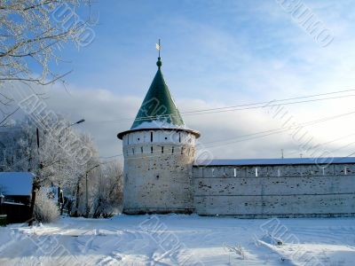 Ancient monastery in Russia
